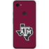 Texas A&M University Black Logo Google Pixel 3a XL Skin